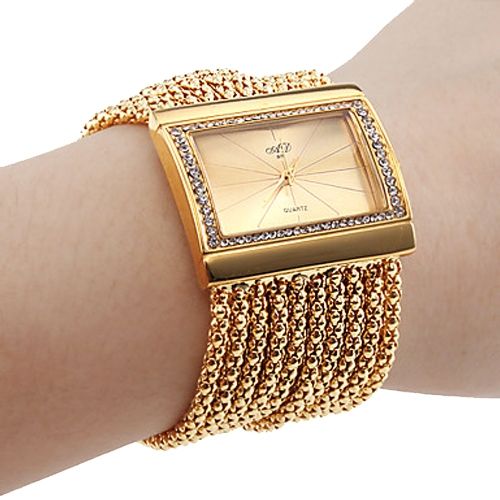 Relógio Feminino Dourado