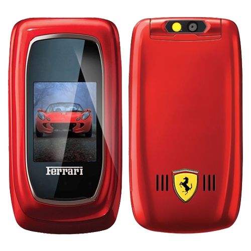 Celular Ferrari com 3 Chips vermelho
