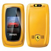 Celular Ferrari com 3 Chips amarelo